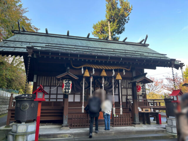 伊香保石段街　伊香保神社